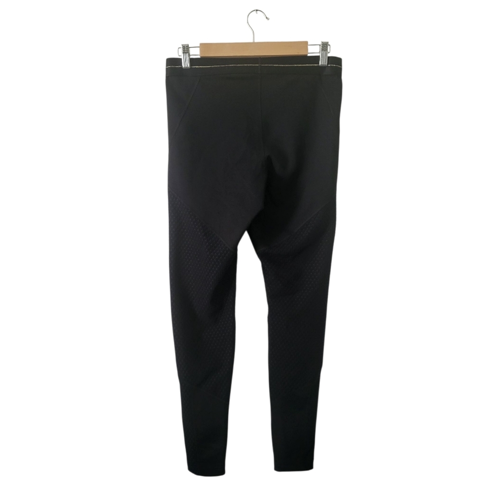 Nike Black Leggings with Gold Logo - Picture 2 of 8